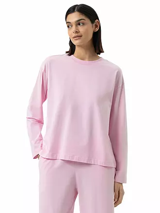 MEY | Pyjamashirt SOLID LOVE soft pink | 
